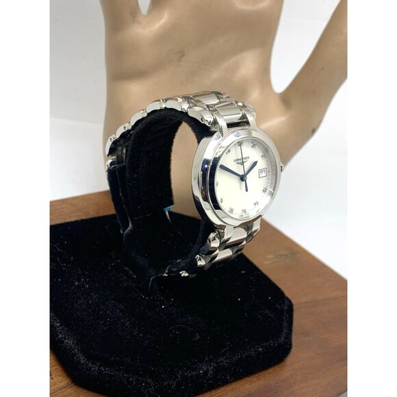 Longines Women's Watch L81124876 Prima Luna Swiss Quartz Mother of Pearl Diamond - Picture 15 of 15